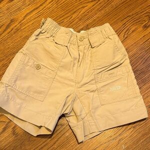 AFTCO Kids Tan Cargo Shorts